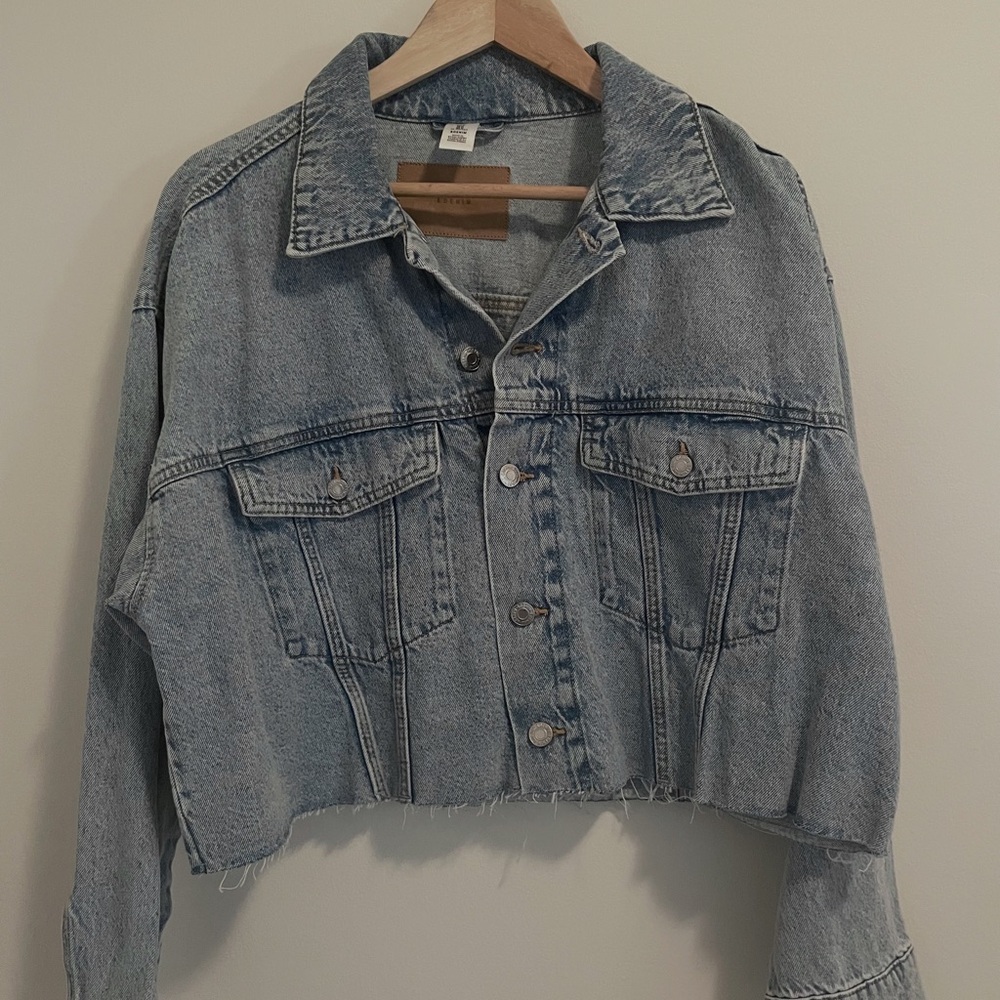 Cropped Denim Jacket
